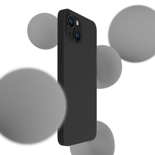 iPhone 13 umbris silikoonist 3mk Silicone Case matt must 1