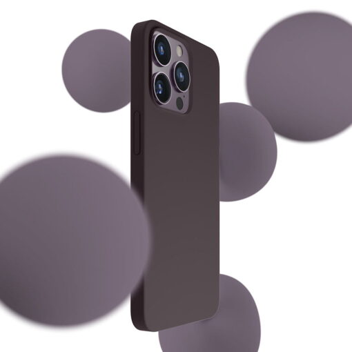 iPhone 14 PRO umbris MagSafe silikoonist 3mk Hardy Silicone MagCase tumelilla 19