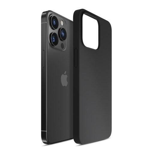 iPhone 14 PRO umbris silikoonist 3mk Silicone Case matt must 6
