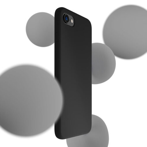 iPhone 78SE 20202022 umbris silikoonist 3mk Silicone Case matt must 1