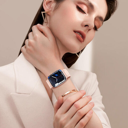 Apple Watch 49454442mm Protection silikoonist kellarihm labipaistev 12
