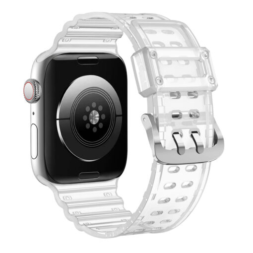 Apple Watch 49454442mm Protection silikoonist kellarihm labipaistev 5