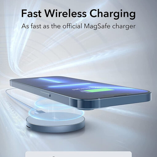 Juhtmevaba laadija ESR Wireless Charger Halolock MAGSAFE sinine 4