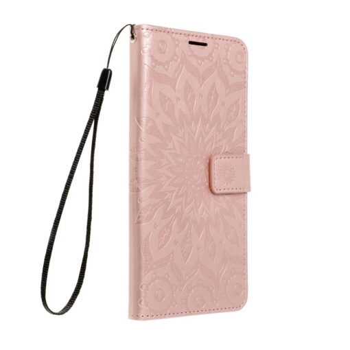 Samsung A54 kaaned MEZZO kunstnahast mandala roosa 2