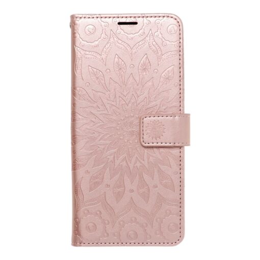 Samsung A54 kaaned MEZZO kunstnahast mandala roosa 3