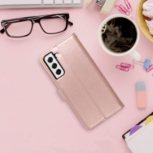 Samsung A54 kaaned MEZZO kunstnahast mandala roosa 7