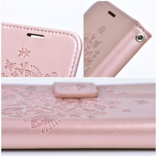 Samsung A54 kaaned MEZZO kunstnahast puu roosa 6