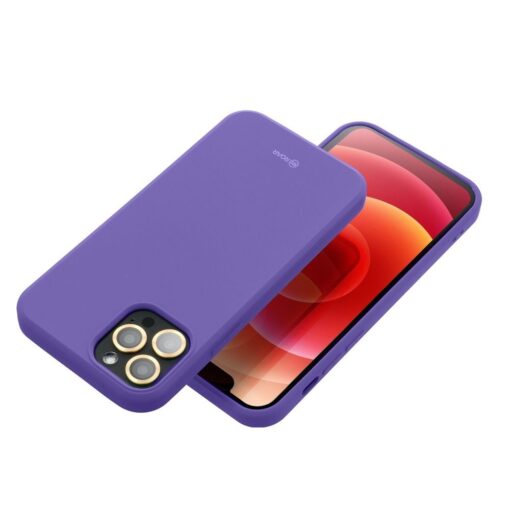 Samsung Galaxy A13 4G umbris Roar Colorful Jelly silikoonist lilla 1