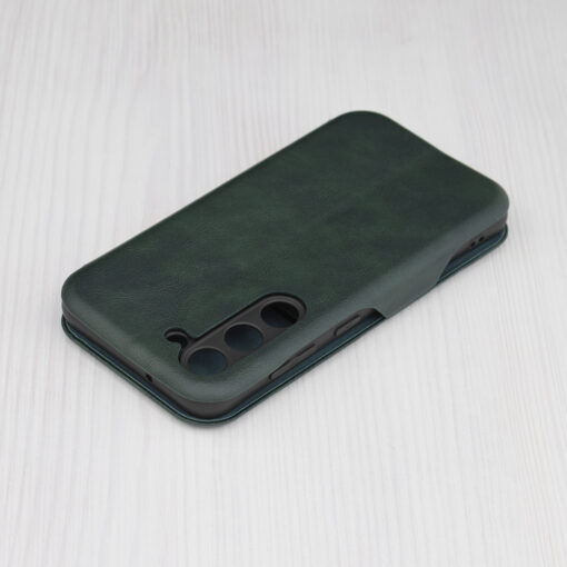 Samsung Galaxy S23 kaaned kaarditaskuga Safe Wallet Plus roheline 1