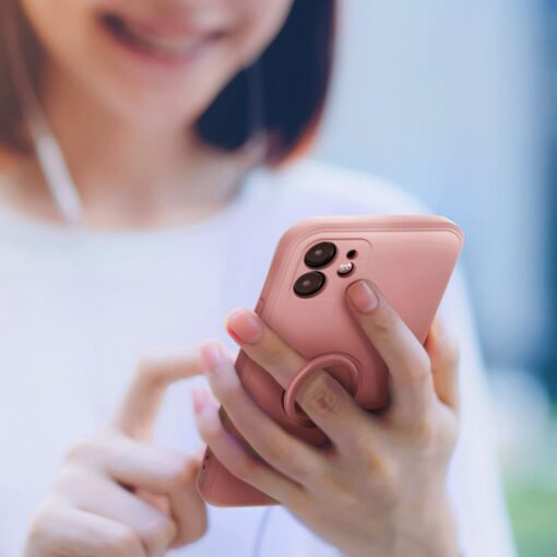 Samsung Galaxy S23 umbris Roar Amber silikoonist roosa 4