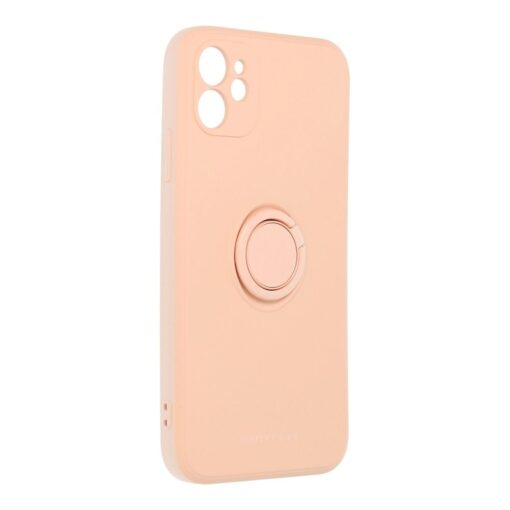 iPhone 11 umbris Roar Amber silikoonist roosa