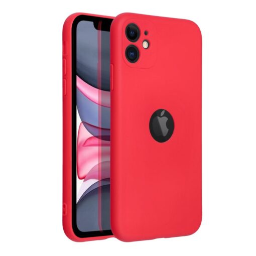iPhone 11 umbris SOFT silikoonist punane 1