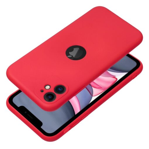 iPhone 11 umbris SOFT silikoonist punane 2