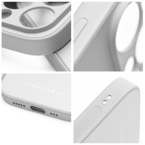 iPhone 12 PRO umbris Roar Matte Glass silikoonist servade ja plastikust tagusega hobe 3