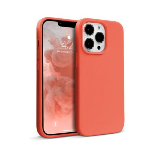 iPhone 13 Pro umbris silikoonist Crong Color Cover Coral