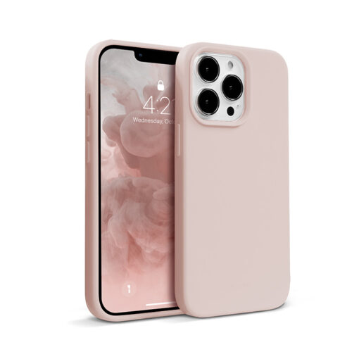 iPhone 13 Pro umbris silikoonist Crong Color Cover Pink Sand