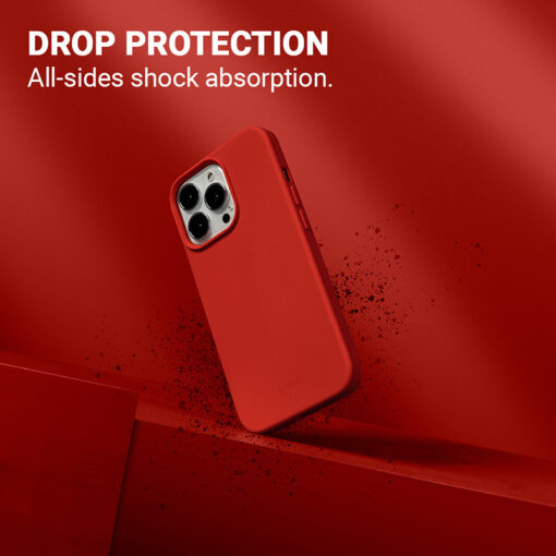 iPhone 13 Pro umbris silikoonist Crong Color Cover Red 2