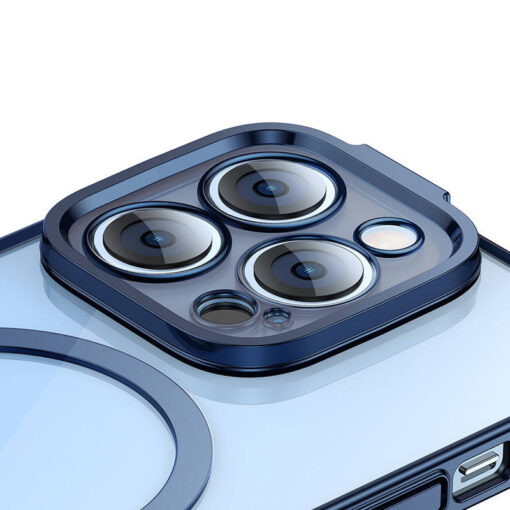 iPhone 14 Pro umbris plastikust Baseus Glitter MagSafe umbris klaas Blue 2