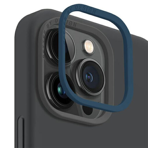 iPhone 14 Pro umbris silikoonist UNIQ Lino Hue Magclick MagSafe Charcoal Grey 5