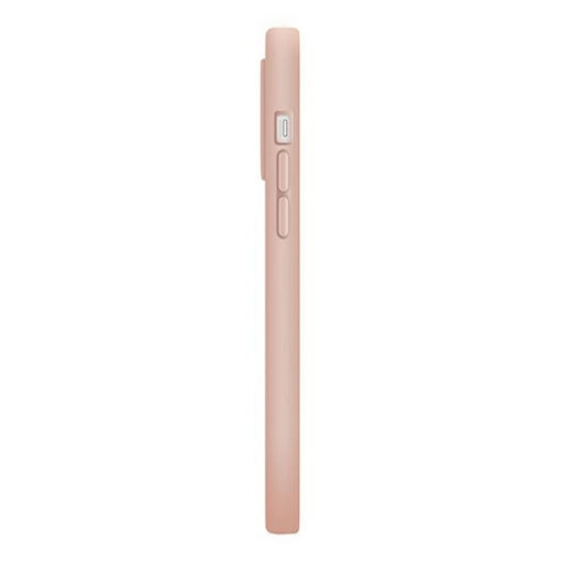 iPhone 14 Pro umbris silikoonist UNIQ Lino Pink Blush 3