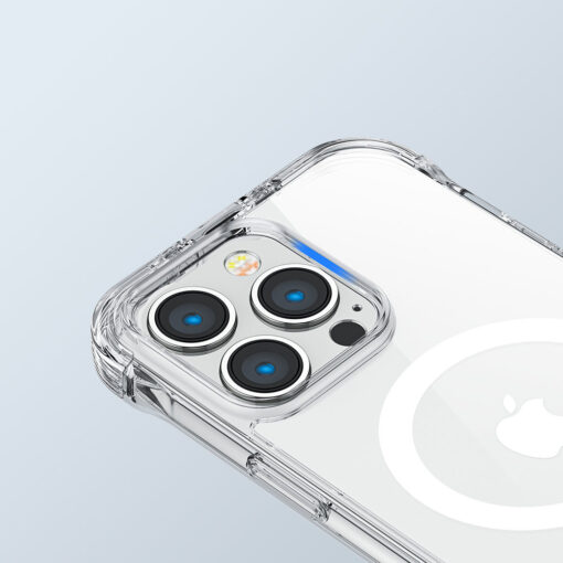 iPhone 14 Pro umbris silikoonist ja plastikust Joyroom Magnetic Defender MagSafe Clear 8
