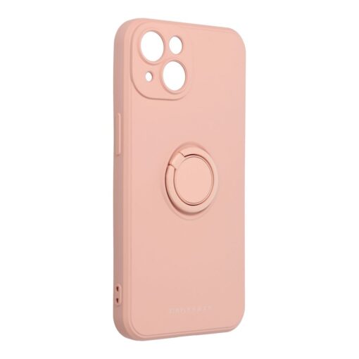 iPhone 14 umbris Roar Amber silikoonist roosa