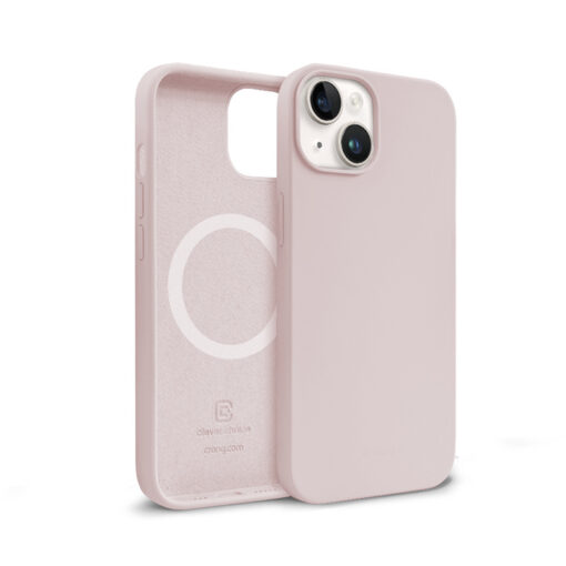 iPhone 14 umbris silikoonist Crong Color Cover Magnetic MagSafe Pink Sand 1