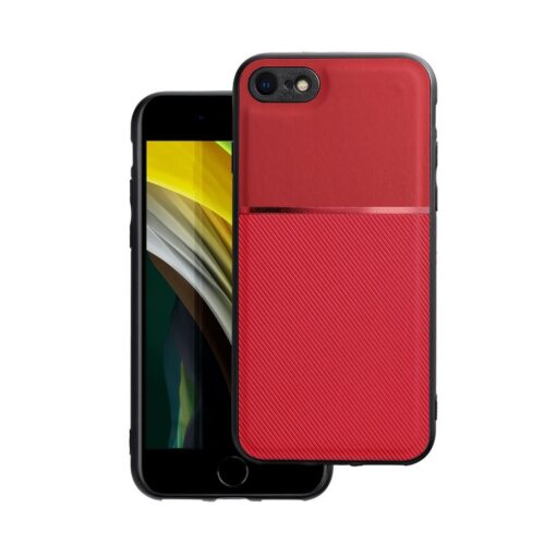 iPhone 7 8 SE 2020 SE 2022 umbris Noble silikoonist punane
