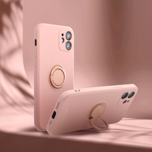 iPhone X Xs umbris Roar Amber silikoonist roosa 6
