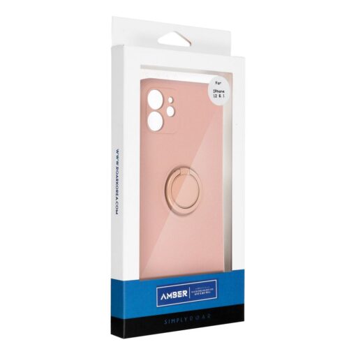 iPhone X Xs umbris Roar Amber silikoonist roosa 7