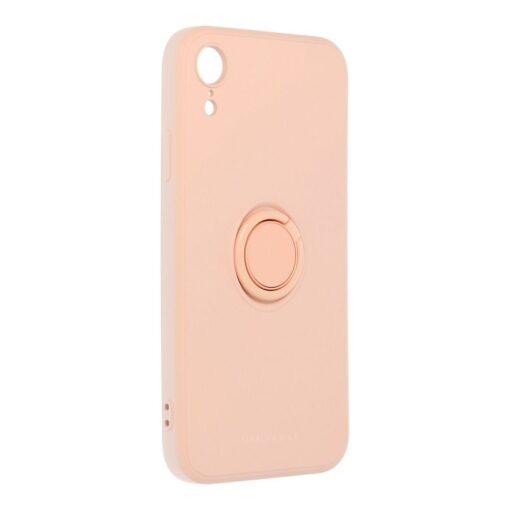 iPhone Xr umbris Roar Amber silikoonist roosa