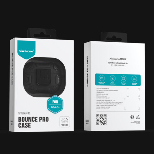 Airpods PRO 2 umbris Nillkin Bounce Pro Case Armored roheline 15