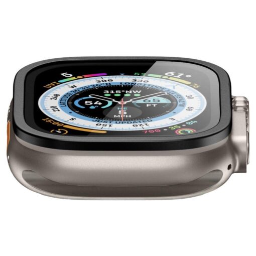 Apple Watch ULTRA 49mm kaitseklaas Spigen Glas.tR Slim PRO must 4