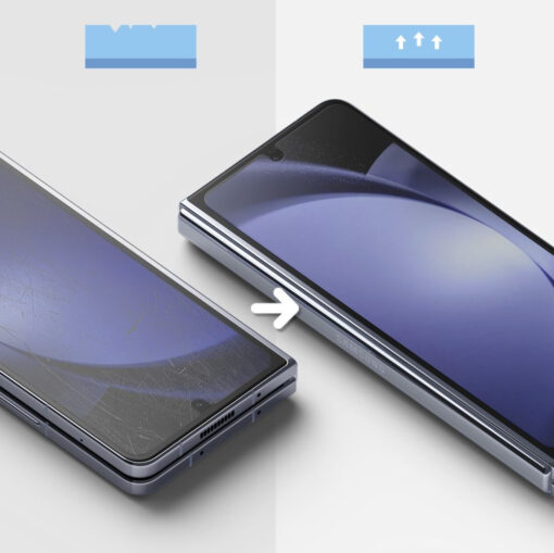 Samsung Z Fold 5 kaitsekile Ringke sisemisele ja vaimisele ekraanile 2tk 2