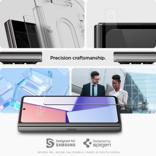 Samsung Z Fold 5 kaitseklaas Spigen Glas.tr ez 2tk 11