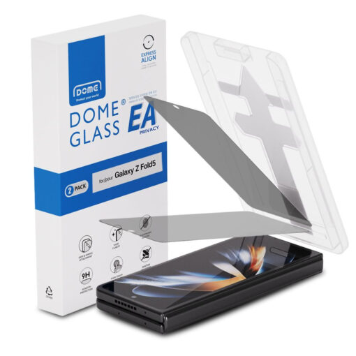 Samsung Z Fold 5 kaitseklaas privaatsusfiltriga Whitestone EA Glass 2tk