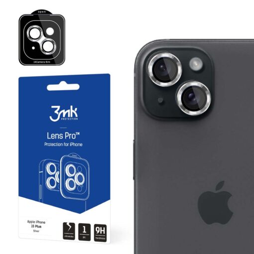 apple iphone 15 plus 3mk lens protection pro