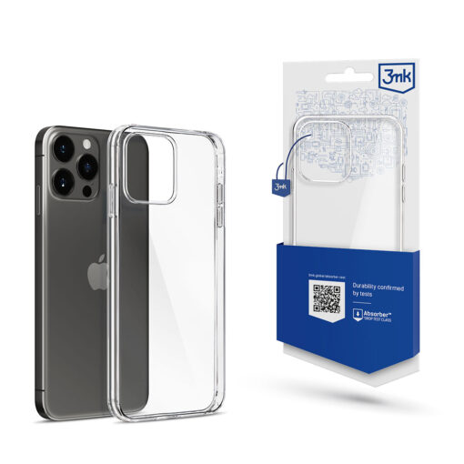 apple iphone 15 pro max 3mk clear case