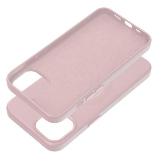 iPhone 12 PRO MAX umbris Roar Leather MagSafe okoloogilisest nahast roosa 1