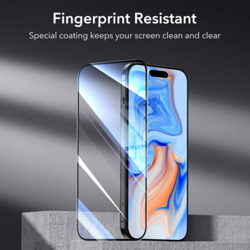 iPhone 15 PLUS kaitseklaas ESR Tempered Glass 2tk 8