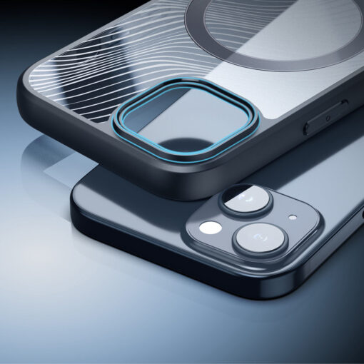 iPhone 15 PLUS umbris Dux Ducis Aimo MagSafe plastikust taguse ja silikoonist raamiga 7