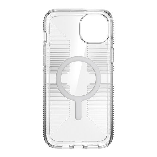 iPhone 15 PLUS umbris Speck Gemshell Grip MagSafe plastikust taguse ja silikoonist raamiga labipaistev 4