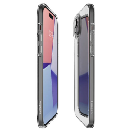 iPhone 15 PLUS umbris Spigen Liquid Crystal silikoonist labipaistev 8