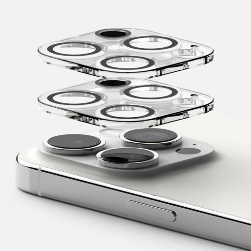 iPhone 15 PRO MAX kaamera kaitseklaas Ringke Camera Protector Glass 2tk 2
