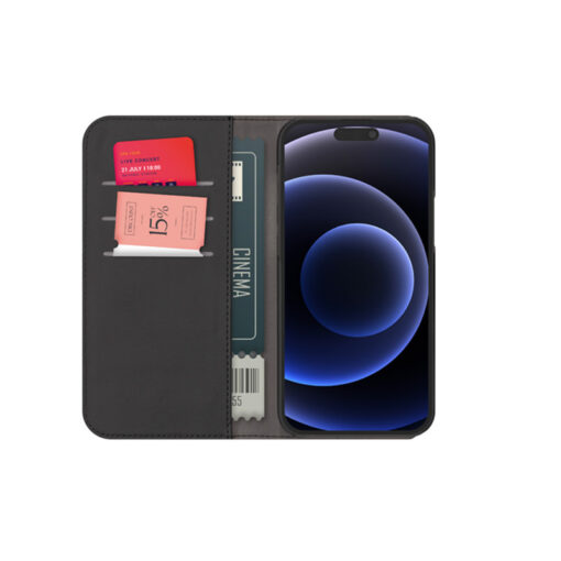 iPhone 15 PRO MAX kaaned PURO Wallet Detachable 2w1 oko nahast taguse ja silikoonist raamiga must 2