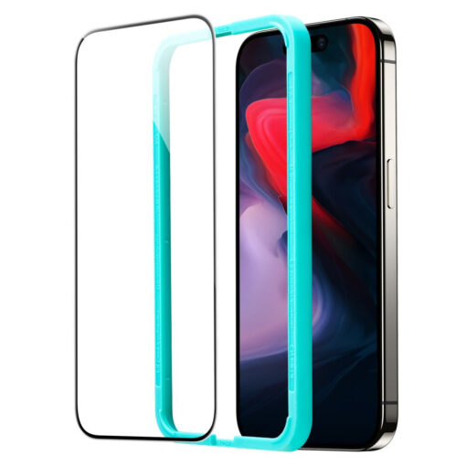 iPhone 15 PRO MAX kaitseklaas ESR Tempered Glass 2tk 4
