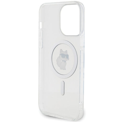 iPhone 15 PRO MAX umbris Karl Lagerfeld IML Choupette MagSafe silikoonist labipaistev 6
