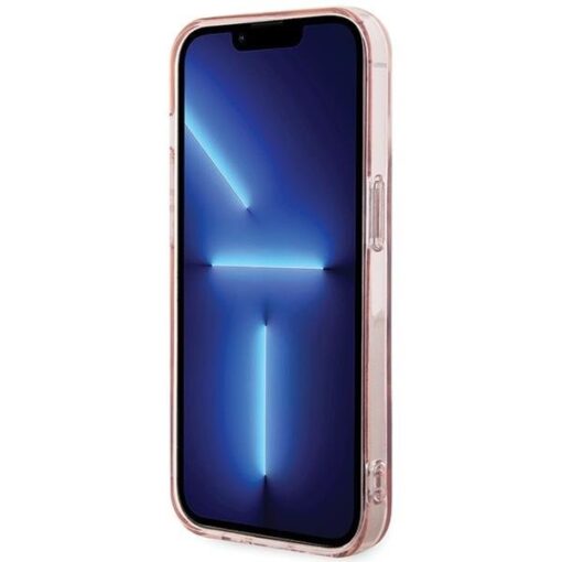 iPhone 15 PRO MAX umbris Karl Lagerfeld IML Choupette MagSafe silikoonist roosa 4