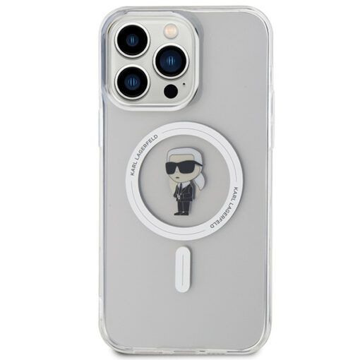 iPhone 15 PRO MAX umbris Karl Lagerfeld IML Ikonik MagSafe silikoonist labipaistev 2