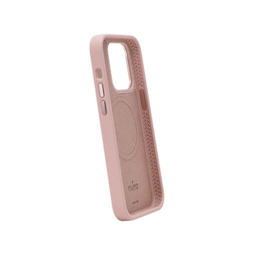 iPhone 15 PRO MAX umbris PURO ICON MAG PRO MagSafe silikoonist roosa 1